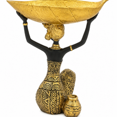 The Golden Gatherings Decorative Basket Duo