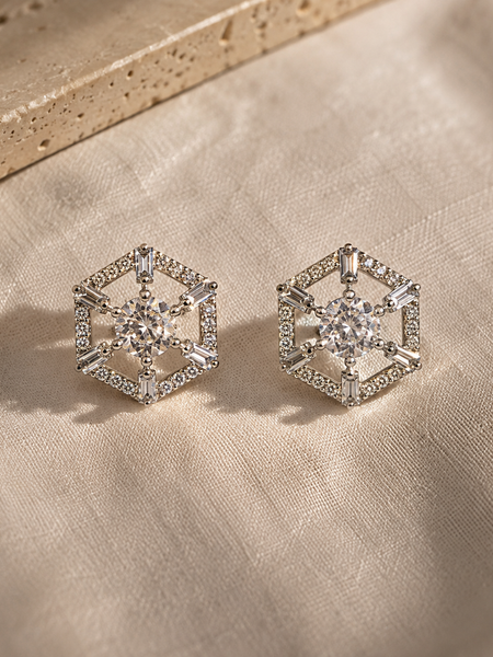 Celeste Geometric Studs
