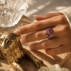 Ruby Luxe Statement Ring