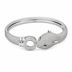 Panthère Crystal Statement Bracelet