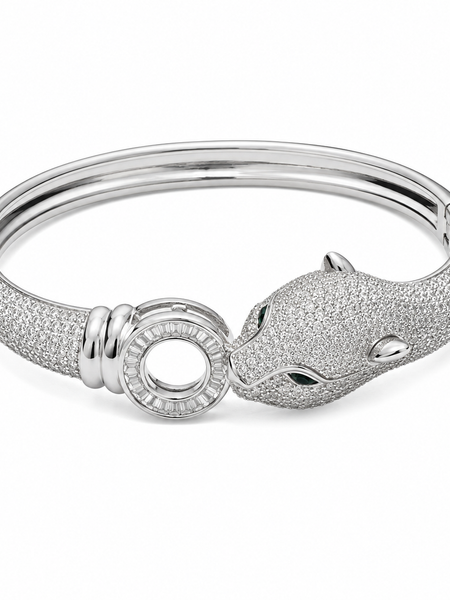 Panthère Crystal Statement Bracelet