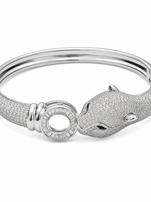 Panthère Crystal Statement Bracelet