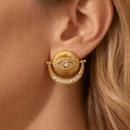 Nazra Statement Stud Earrings