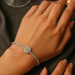 Solara Solitaire Bracelet