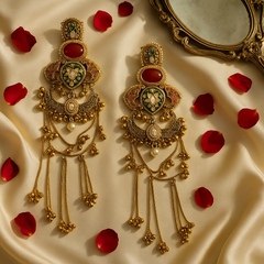 Mughal Charm Statement Earrings