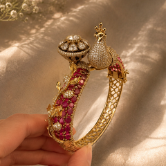 Mayura Ruby Maharani Bracelet