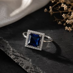 Neel Princess Halo Ring