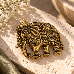 Gajraj Heritage Elephant Brooch