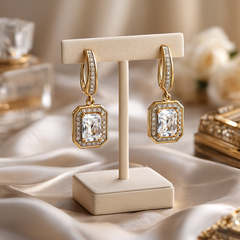 Regency Crystal Drop Earrings