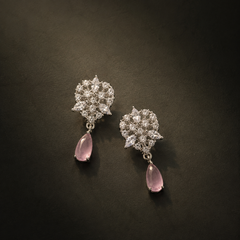 Roselle Blush Drop Earrings