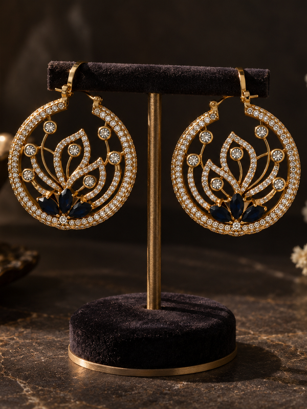 Neelam Lotus Statement Hoops