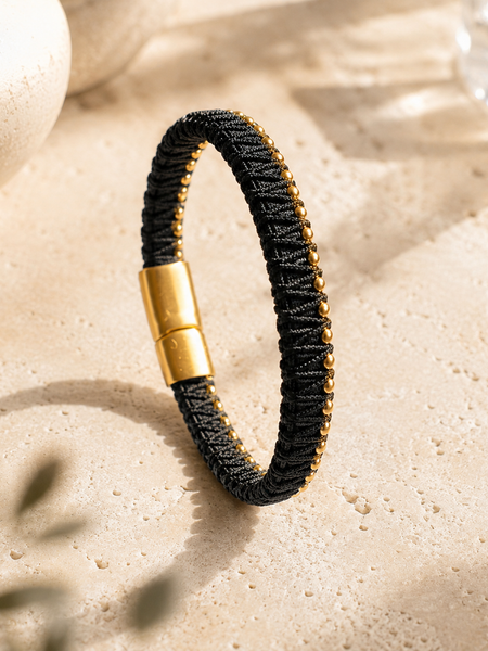 The Noir Stud Bracelet