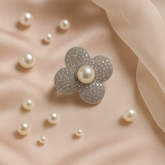 Celestia Pearl Bloom Ring