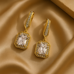 Regency Crystal Drop Earrings