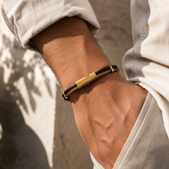 The Noir Helix Bracelet