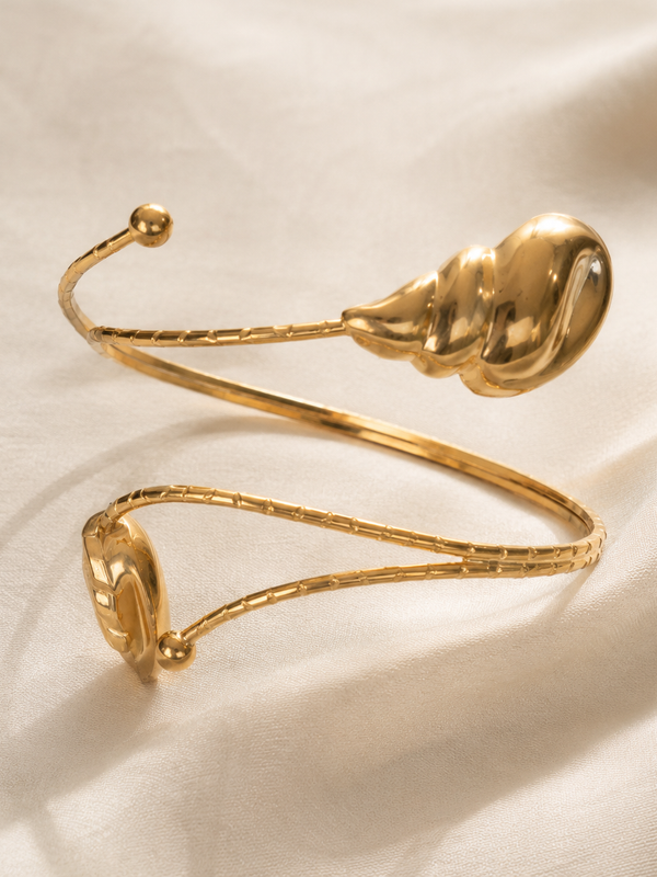 Nerina Shell Arm Cuff