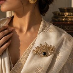 The Nazar Eye Statement Brooch