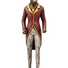 The Dapper Giraffe Gentleman Sculpture