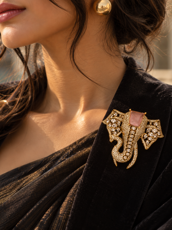 Gul Gaj Brooch