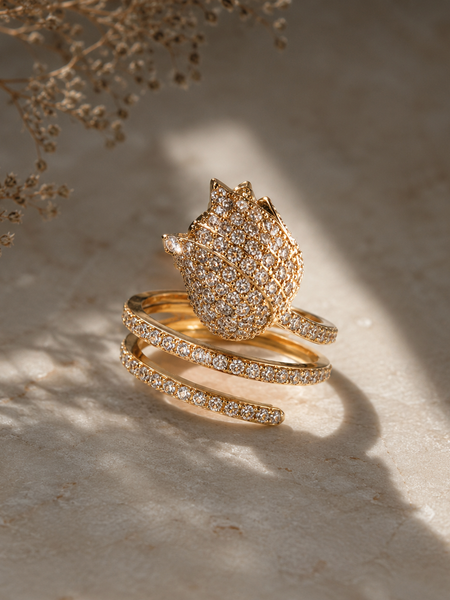 Fleur Wrap Ring