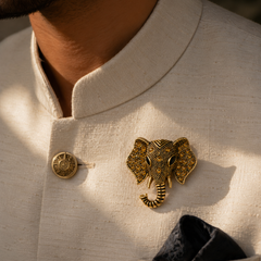 The Maharaja Elephant Brooch
