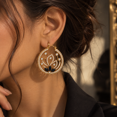 Neelam Lotus Statement Hoops
