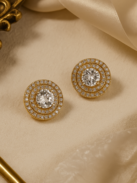 Aurelia Halo Earrings