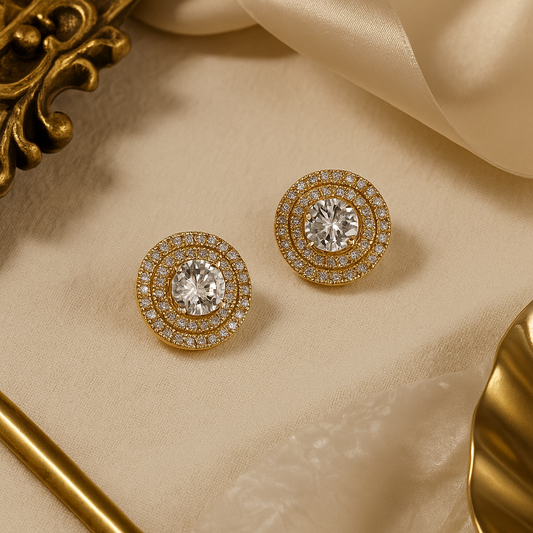 Aurelia Halo Earrings