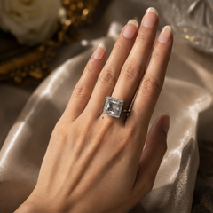 Aira Princess Solitaire Ring