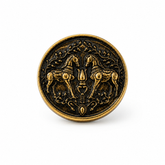 Ashva Heritage Button Cover