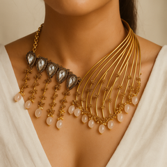 Ethereal Dual Harmony Necklace Set