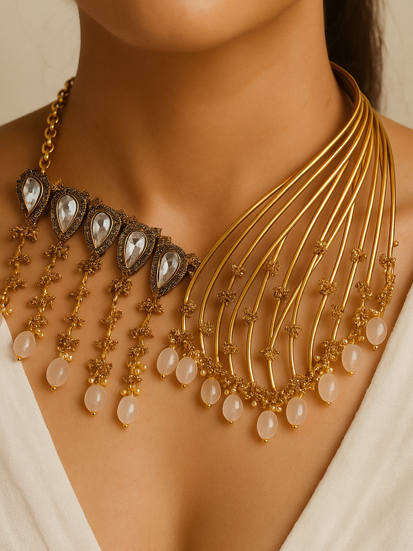 Ethereal Dual Harmony Necklace Set