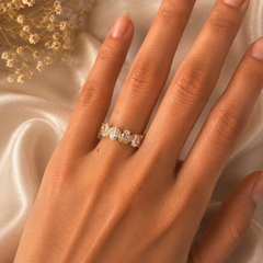 Wave Eternity Ring