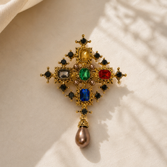 Regal Cross Heritage Brooch