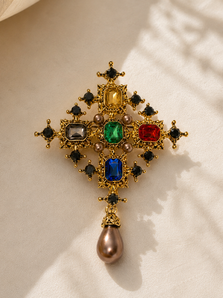 Regal Cross Heritage Brooch