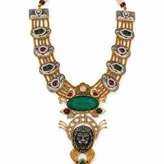 Simha Emerald Heritage Necklace Set