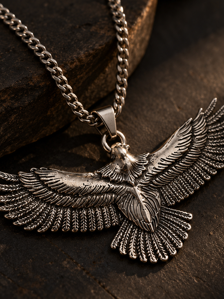 Azaad Eagle Men's Pendant Chain