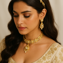 Kundan Headband