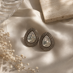 Teardrop Statement Studs