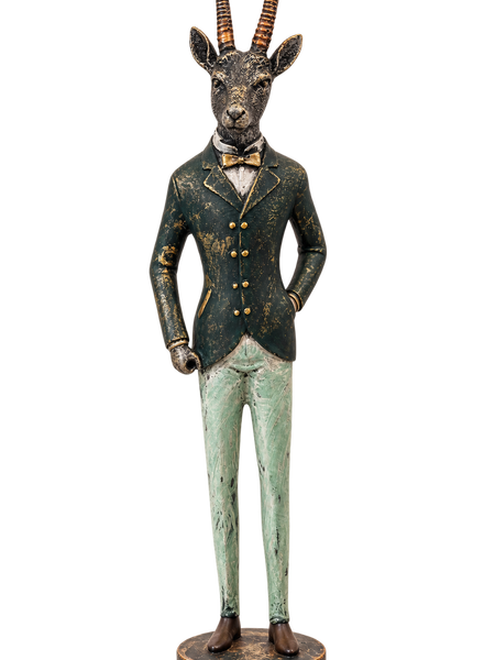 The Distinguished Antelope Gentleman Sculpture