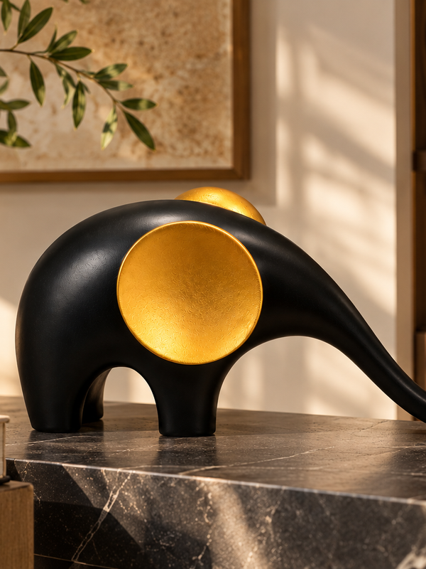 Aira Elephant Sculptures – Set of 2