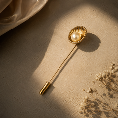Solstice Pearl Lapel Pin