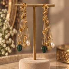 Bagh-e-Noor Botanical Necklace & Earrings Set