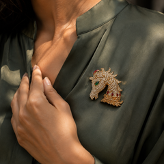 The Imperial Stallion Brooch