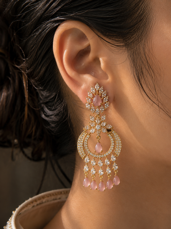 Aarohi Blush Chandeliers