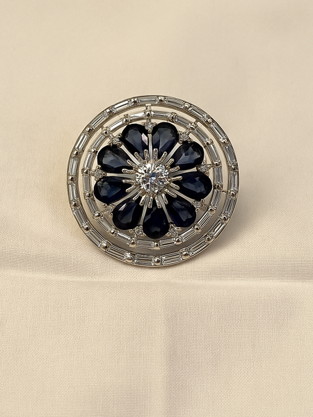 Midnight Majesty Sapphire Ring