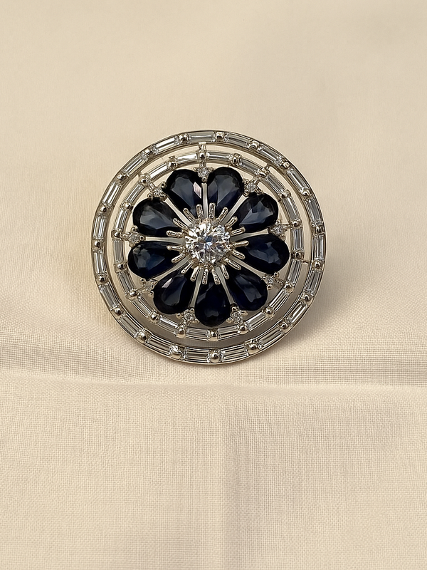 Midnight Majesty Sapphire Ring