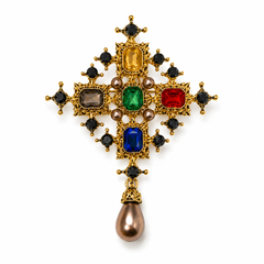 Regal Cross Heritage Brooch