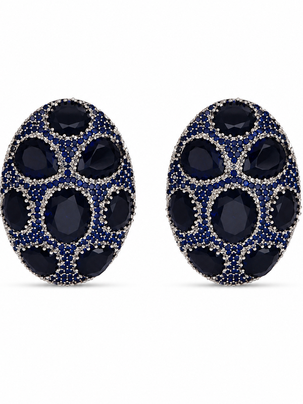 Ziya Midnight Statement Studs