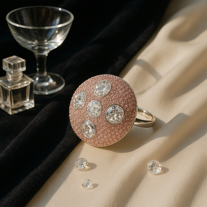 Rosabella Diamond Galaxy Ring